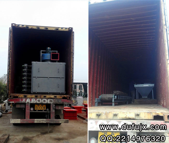 全自動液壓磚機發(fā)貨現(xiàn)場